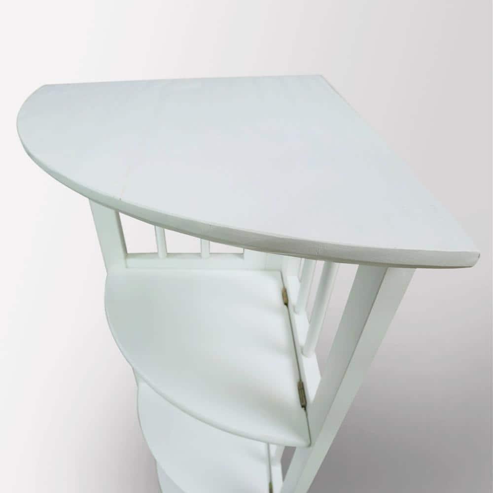 Yu Shan CO USA Ltd  4-tier corner folding bookcase  White