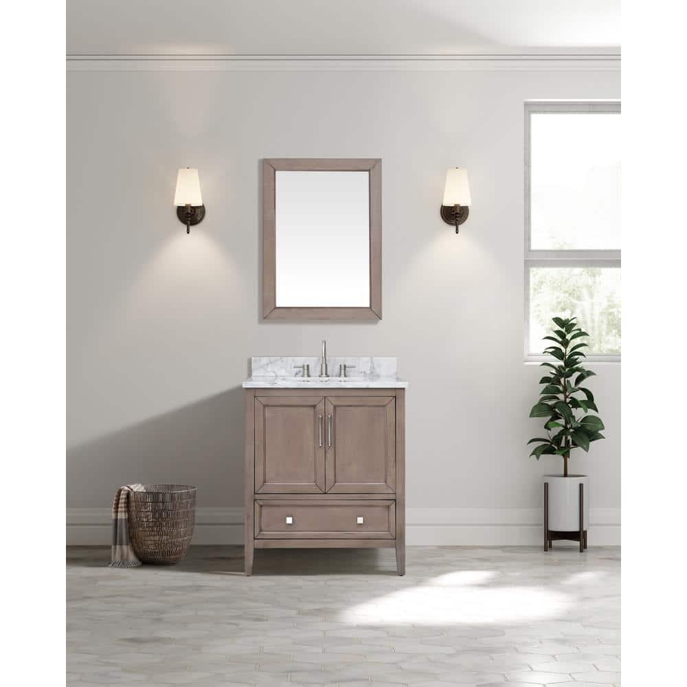 Avanity Everette-Vs31-Wd-C Everette 30" Single Basin Vanity Set - MultiColor