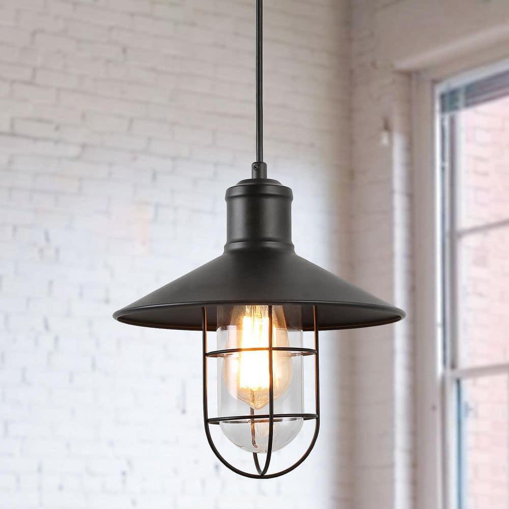 1 - Light Satin Black Single Pendant