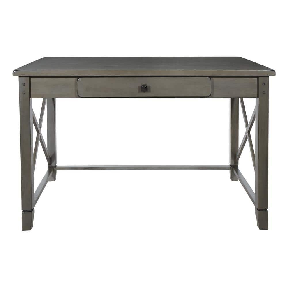 Hillsboro Writing Desk in Gray Wash K/D by OSP Home Furnishings