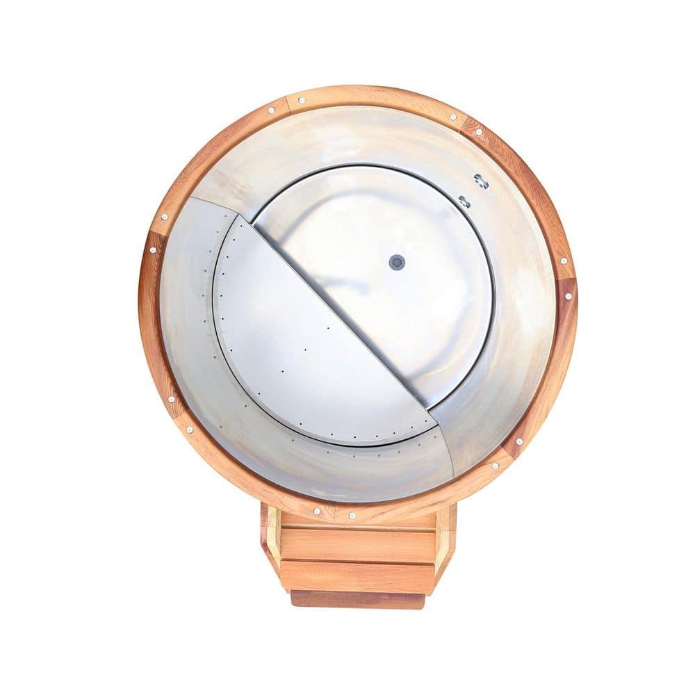 ALEKO ALEKO Ice Bath Frost Cold Pod Plunge Tub | 118 Gallon Water Treatment Capacity | 37.5” x 32.25”