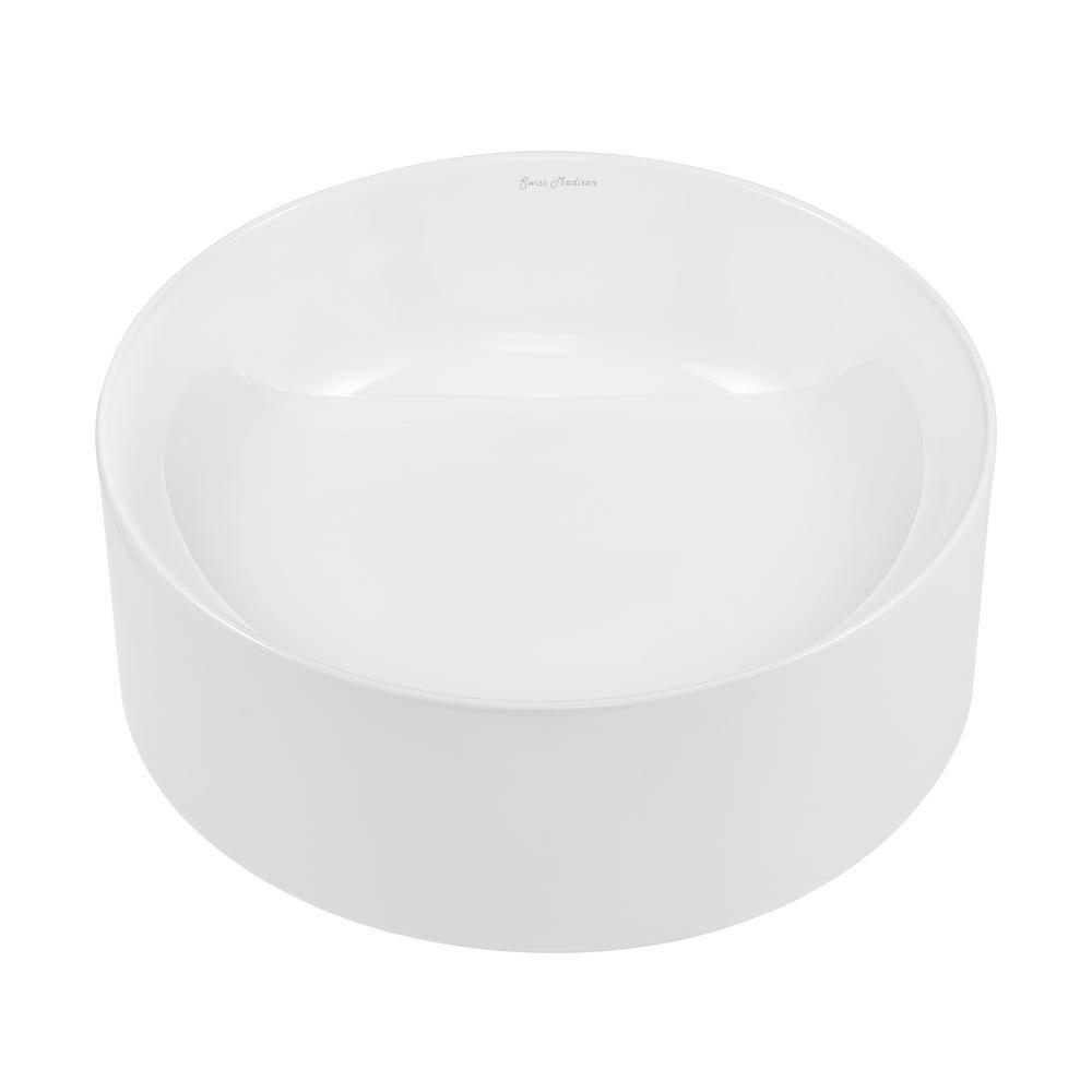 Beau 16.5" Round Vessel Bathroom Sink