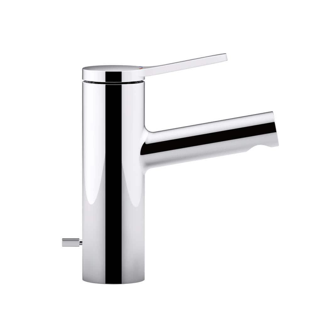 Kohler Elate Single-Handle Bathroom Faucet with Pop-Up Drain Assembly, One Hole Bathroom Sink Faucet, 1.2 gpm