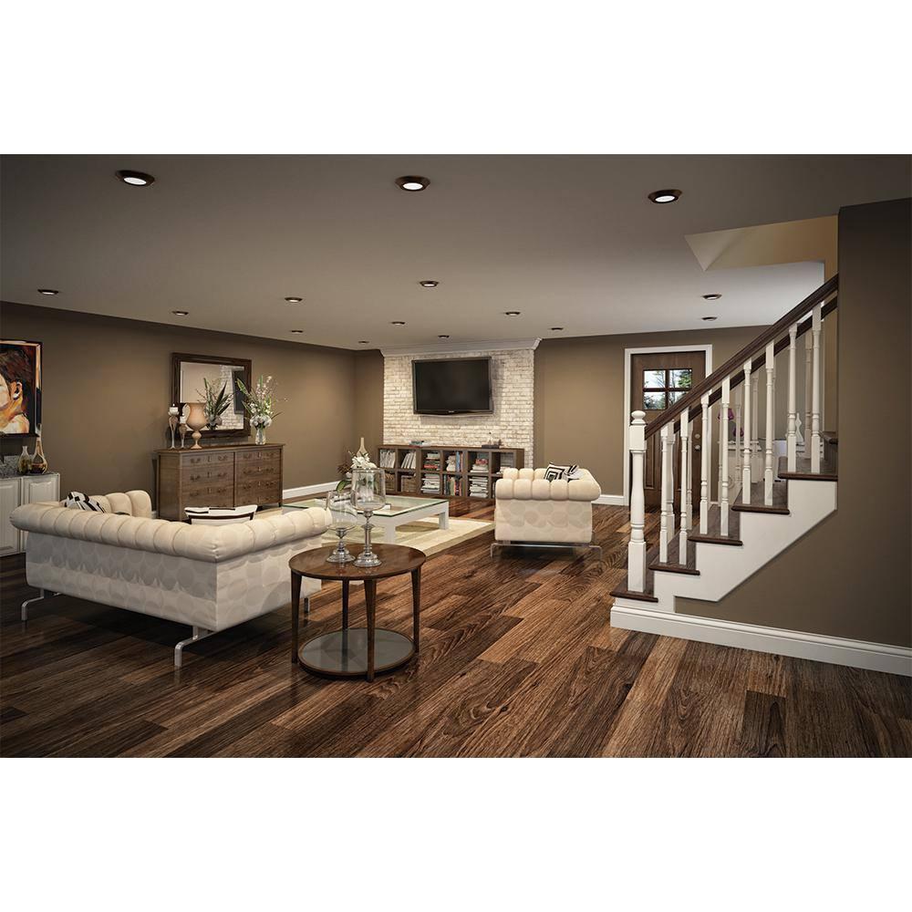 Halo Sld405827jb 1 Light 6" Wide Led Flush Mount Light - White