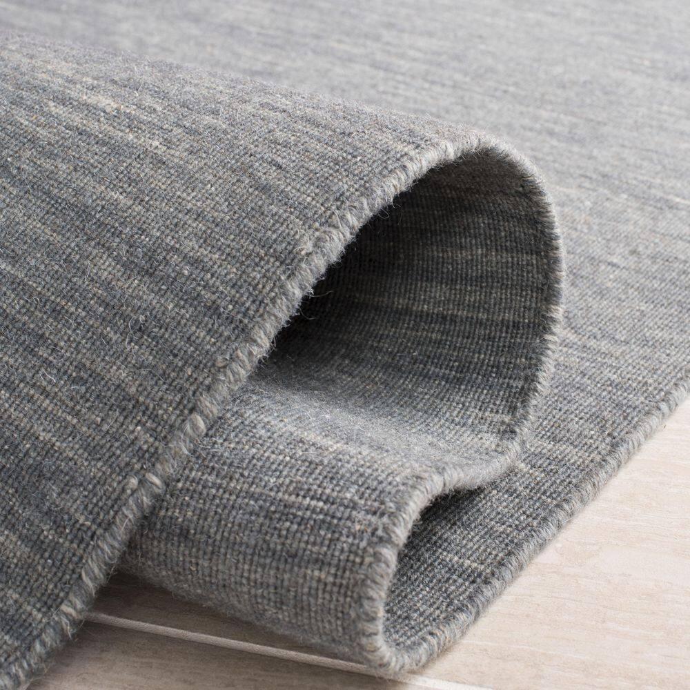 Kilim KLM850 Hand Loomed Area Rug - Grey/Silver - 8'x10' - Safavieh
