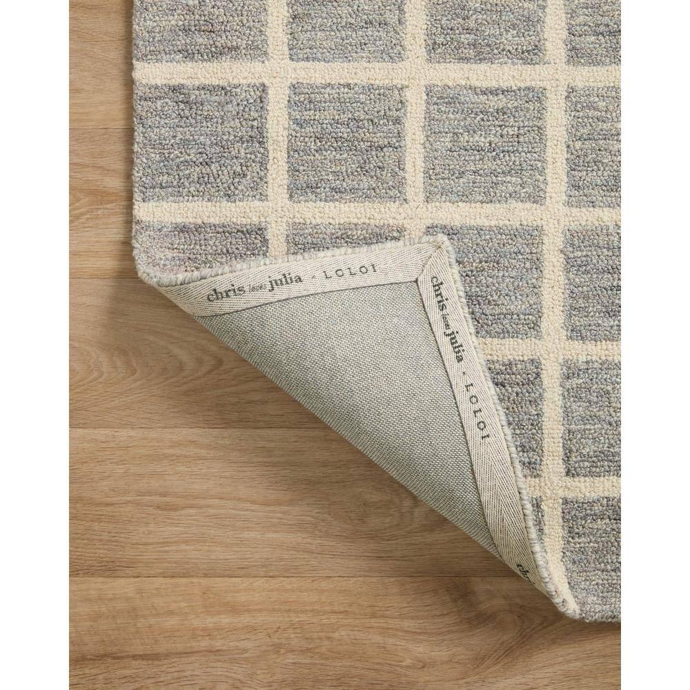 Chris Loves Julia x Loloi Polly Handmade Slate/Ivory Rug