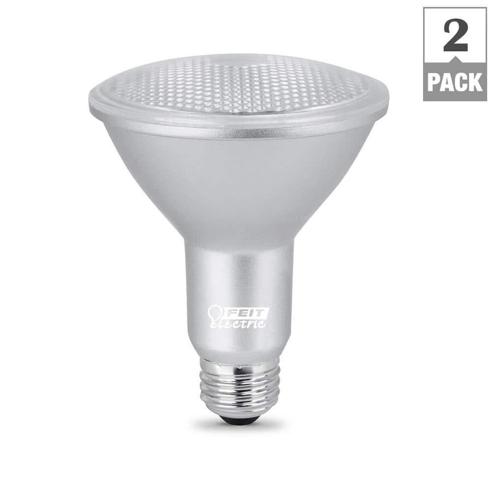 Feit Electric Enhance PAR30 E26 (Medium) LED Bulb Bright White 75 Watt Equivalence 2 pk