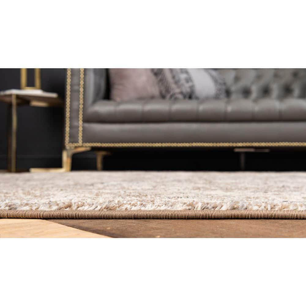 Kalf Abstract Beige Area Rug