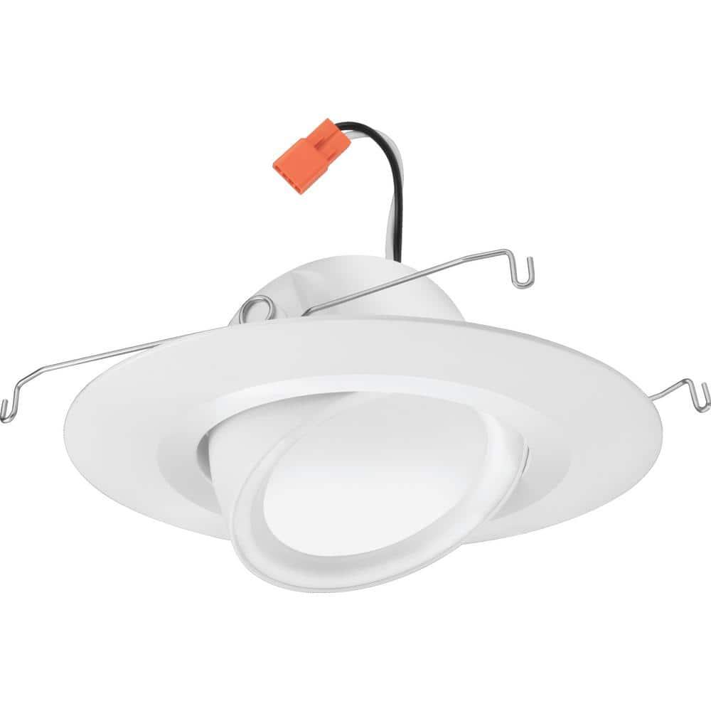 Juno RB56A SWW5 MW M6 6'' Selectable Color Temperature Dimmable IC Rated Standard Recessed Lighting Kit