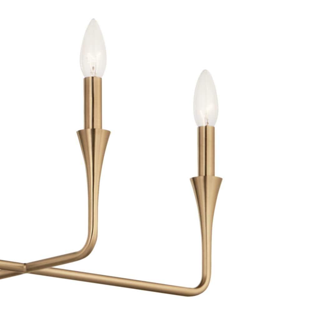 52693CPZ-Kichler Lighting-Alvaro - 8 Light Chandelier-24.25 Inches Tall and 11.5 Inches Wide-Champagne Bronze Finish