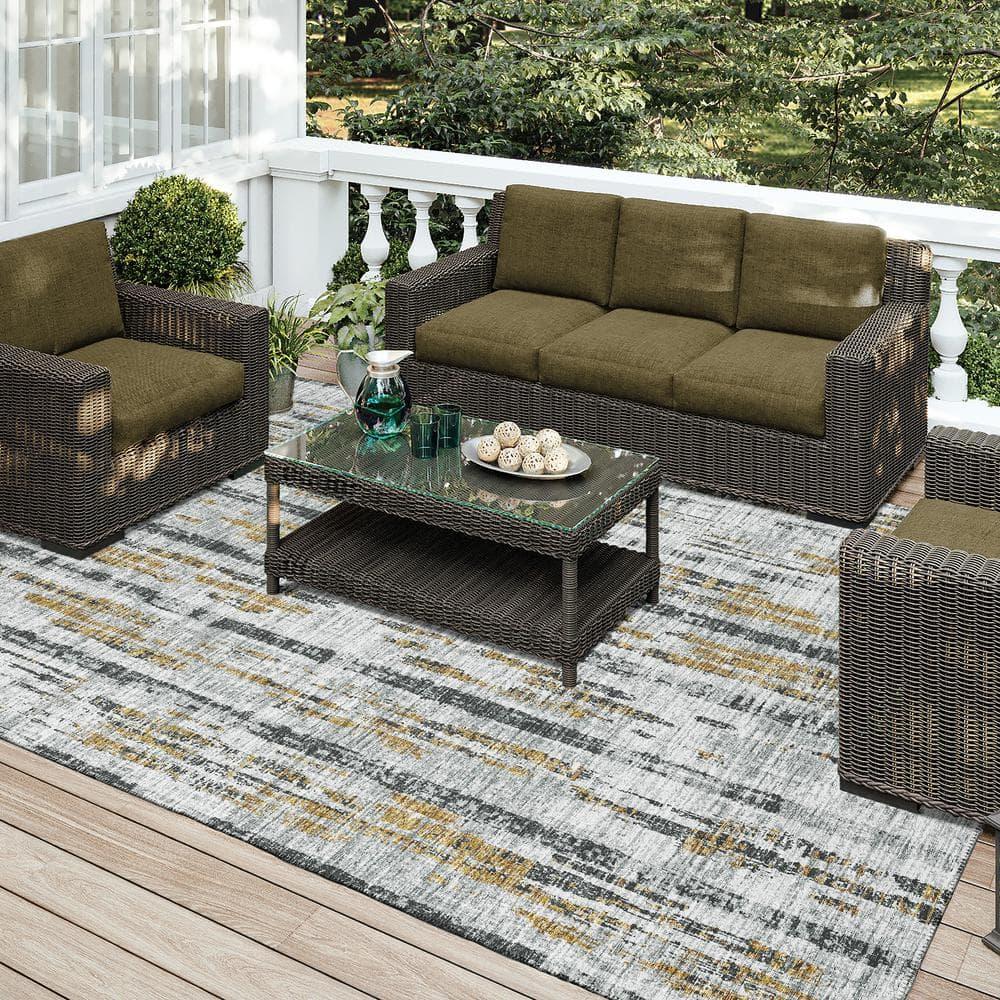 Addison Rugs Performance Chenille Abstract Rug