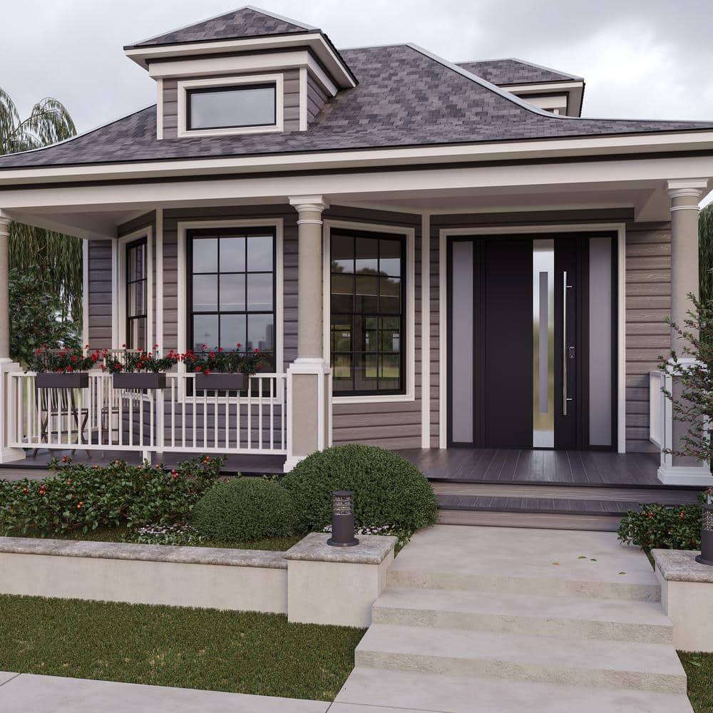 Belldinni 37.4'' x 81.5'' Steel Front Entry Doors