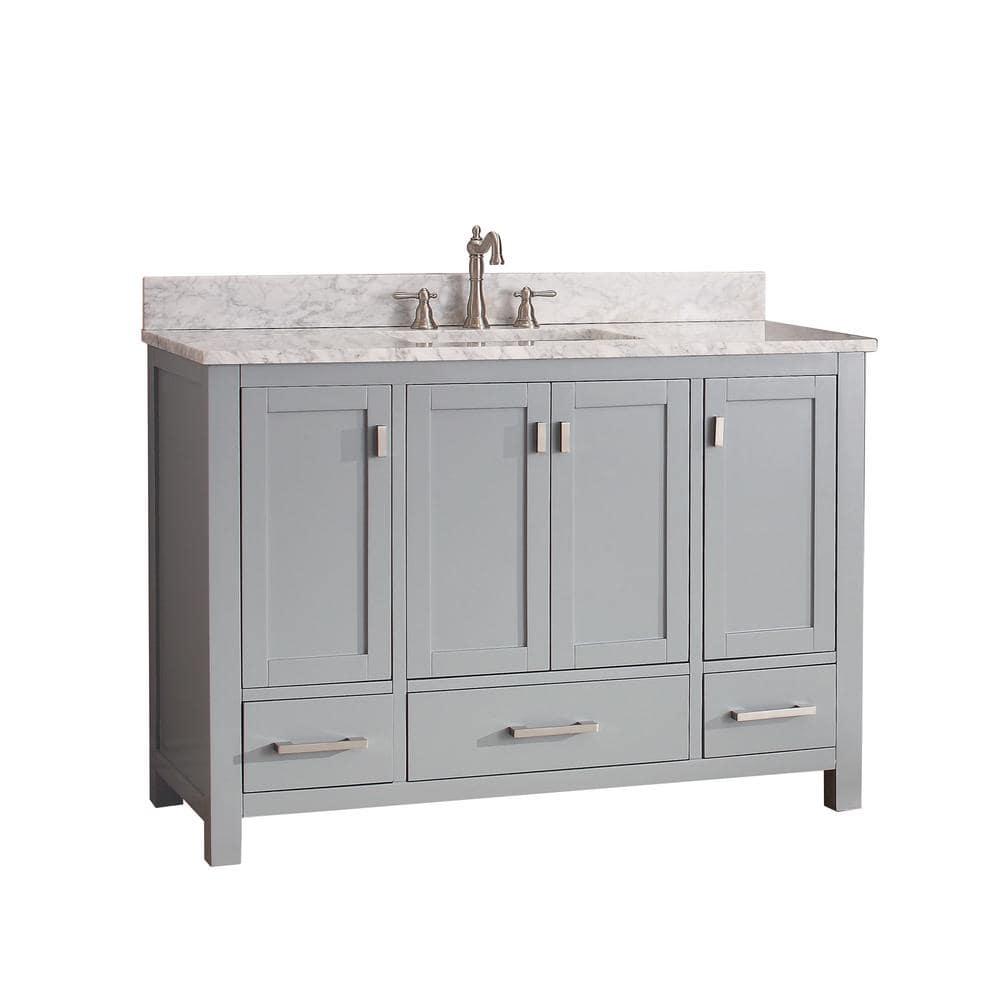 MODERO-VS36-CG Modero 48-in. Single Bathroom Vanity