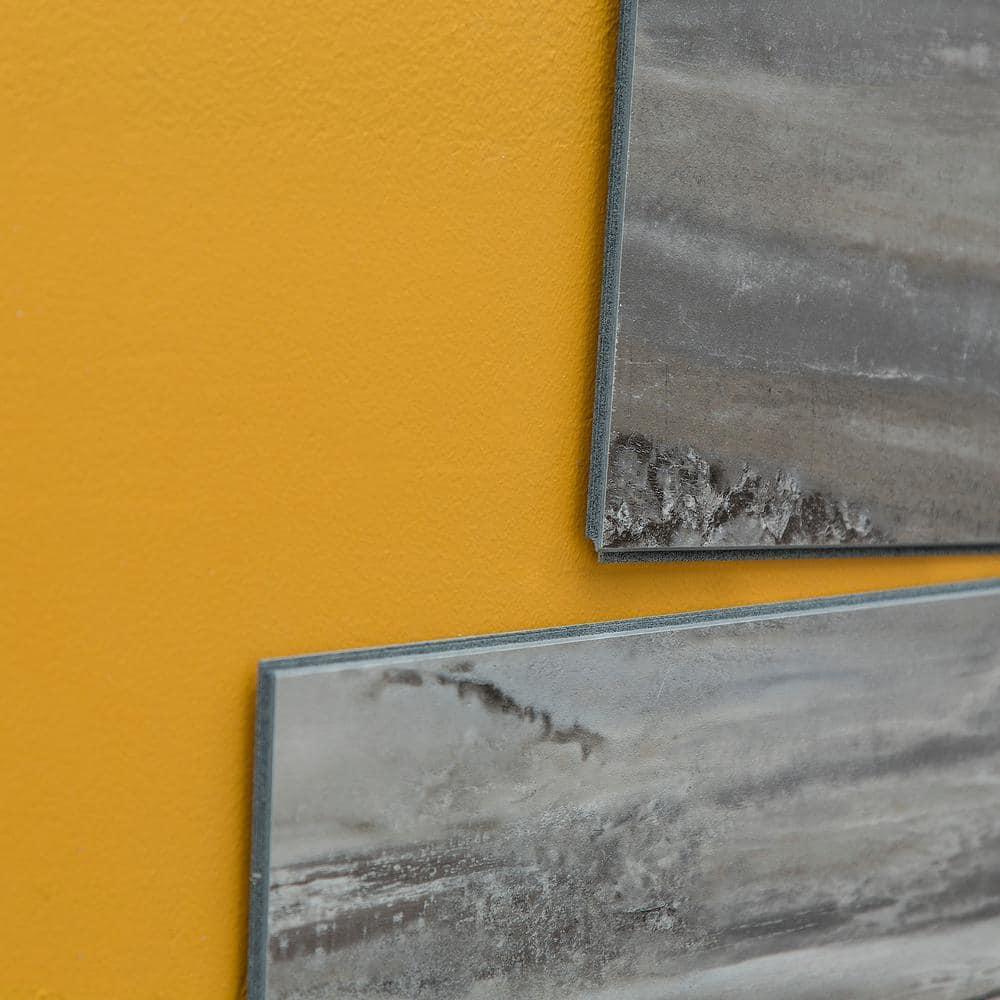 Palisade 25.6 in. x 14.8 in. Interlocking Vinyl Waterproof Wall Tiles