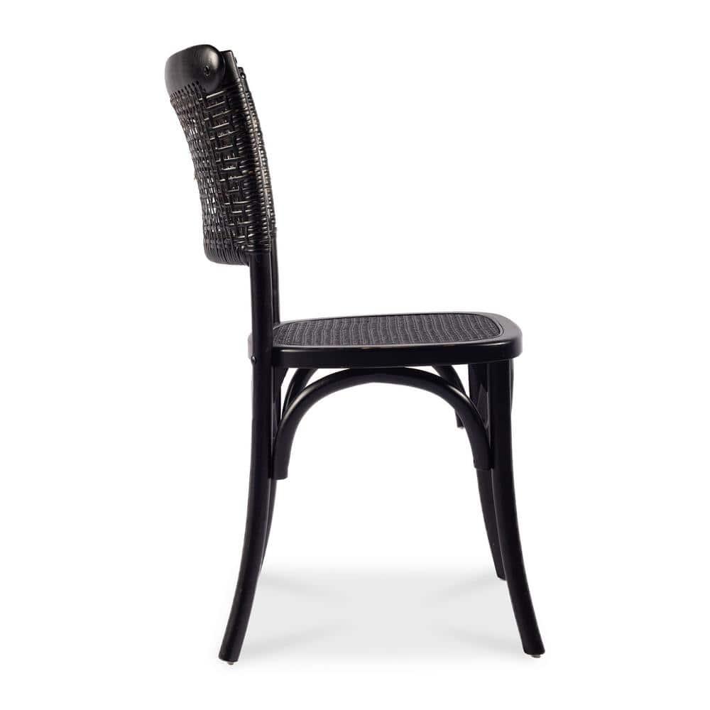 Lotta Dining Chair, Set of 2 - Black