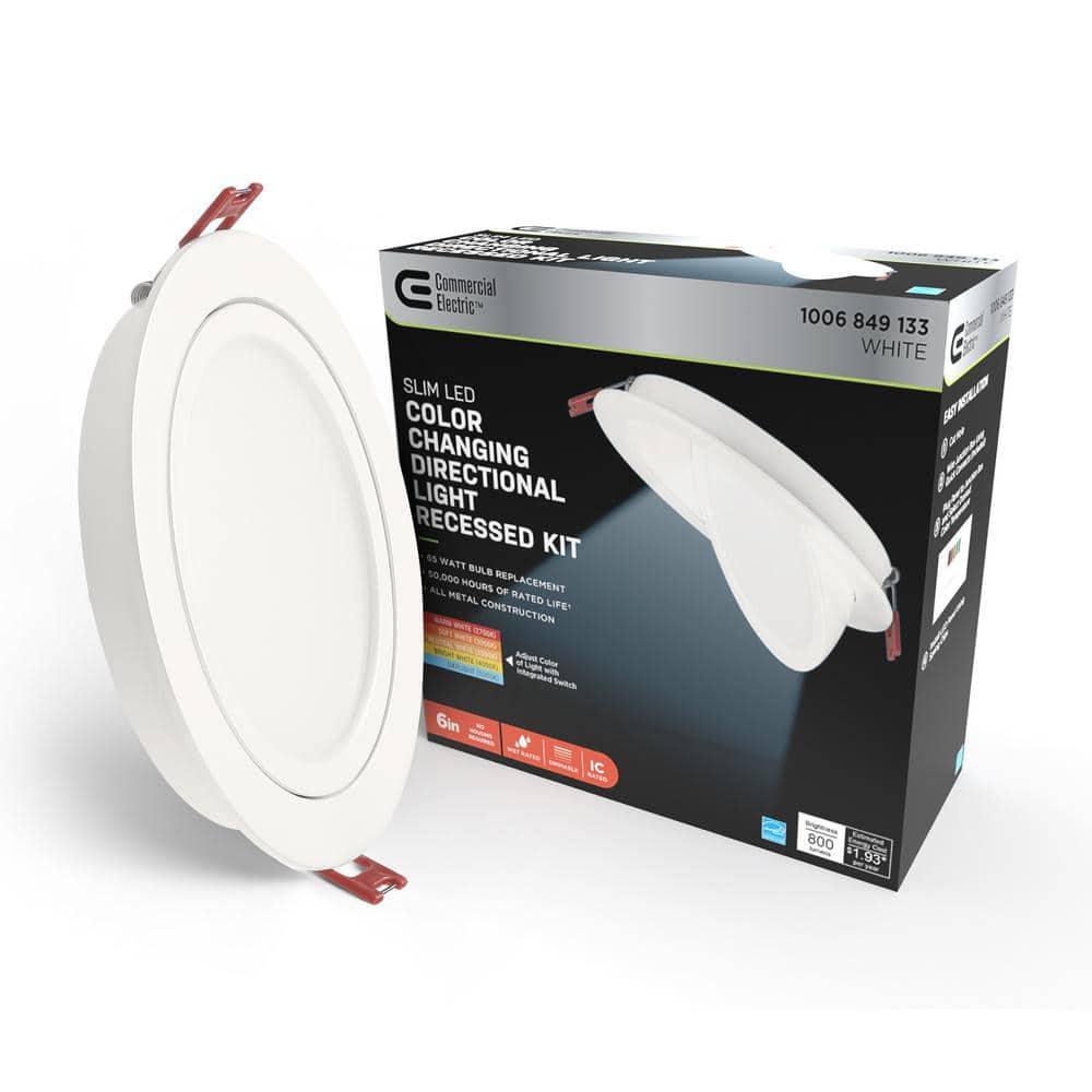 CE Canless Recessed Integrated 6in LED Kit