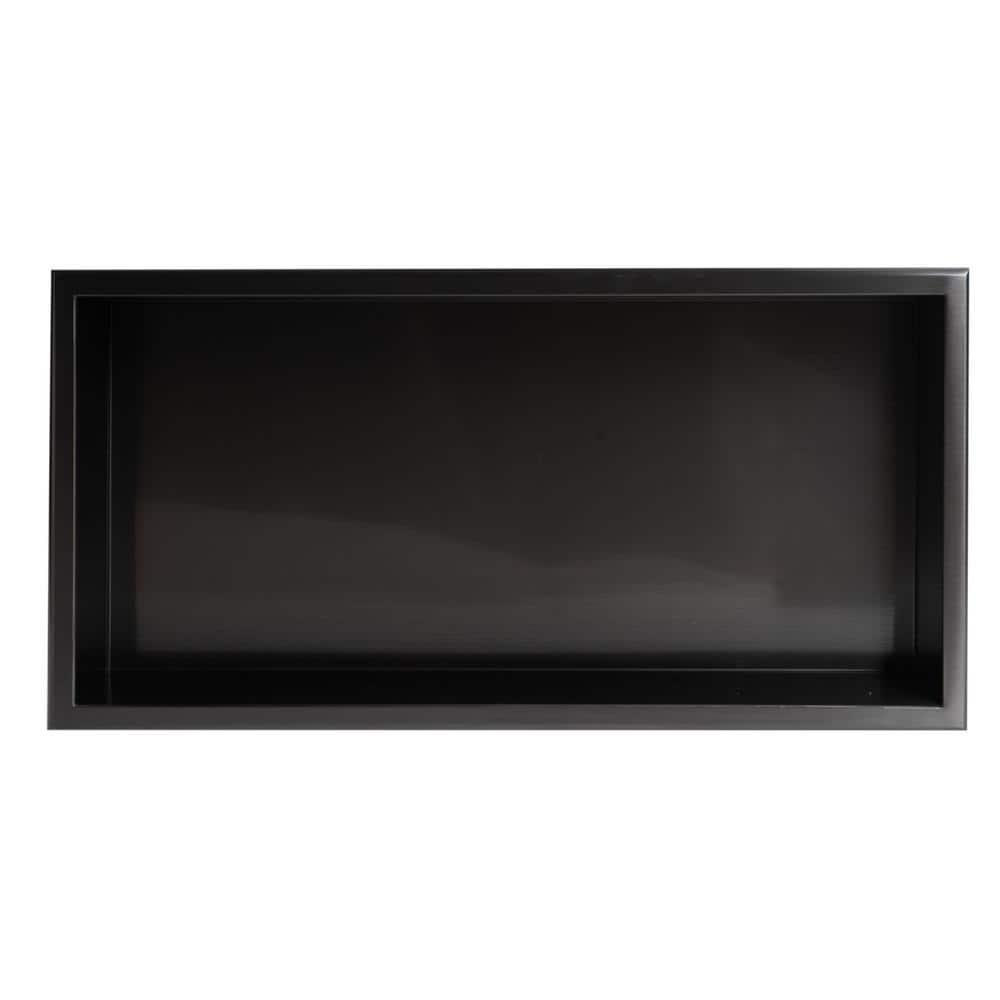 Adhesive Stainless Steel Shower Shelf