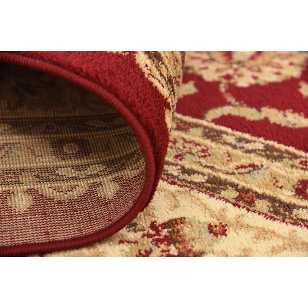 Unique Loom Voyage Collection Traditional Oriental Classic Intricate Design Area Rug (8' 0 x 11' 4 Rectangular, Red/Gold)