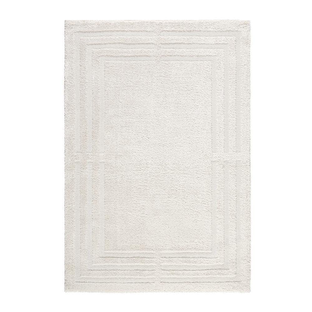 TOWN & COUNTRY EVERYDAY Cloud Shag Area Rug Beige