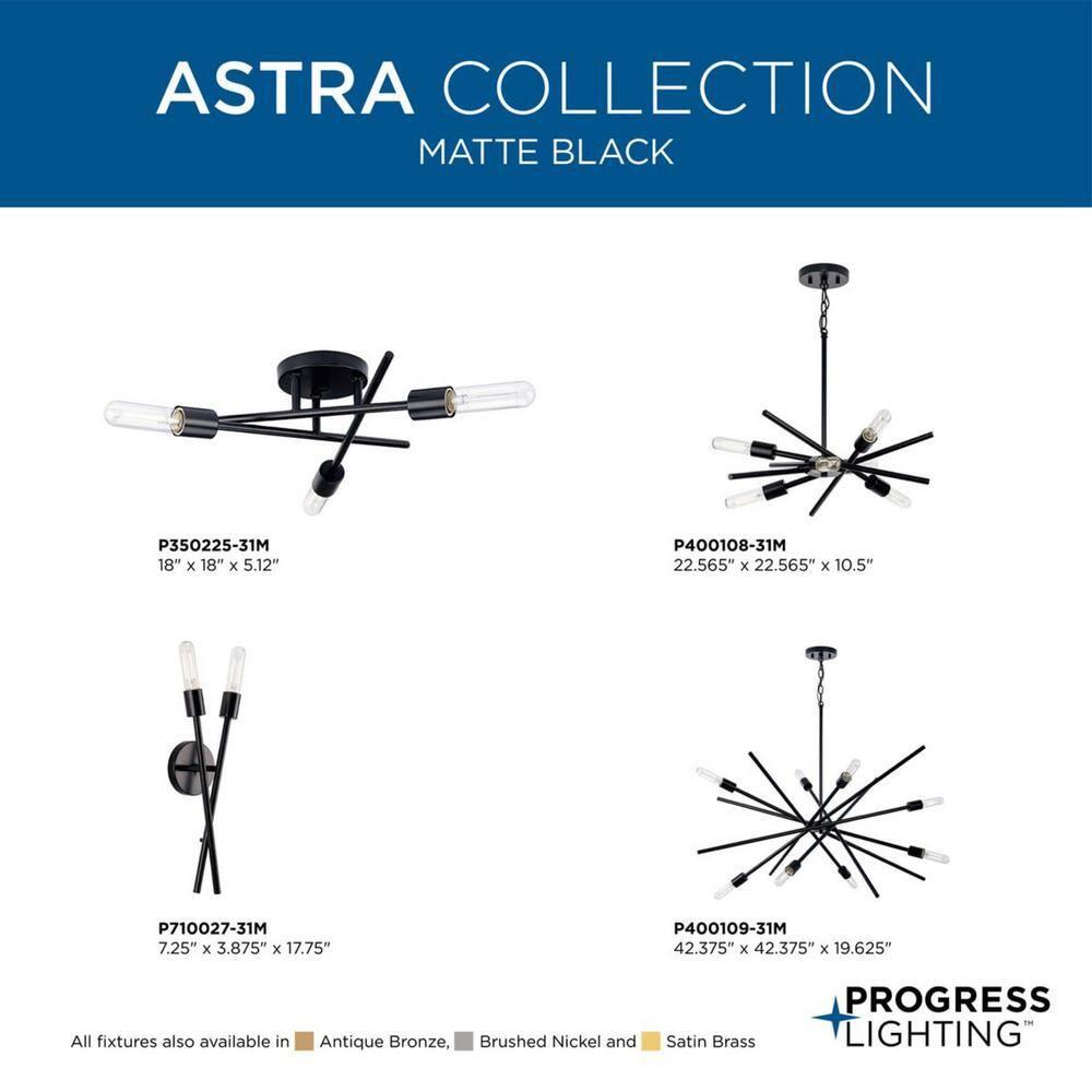 Astra 6 - Light Dimmable Sputnik Sphere Chandelier