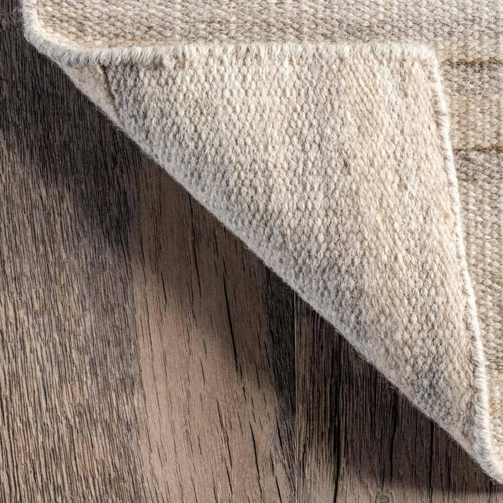 Nuloom Marble Striped Wool-Blend Area Rug, 8' x 10', Beige