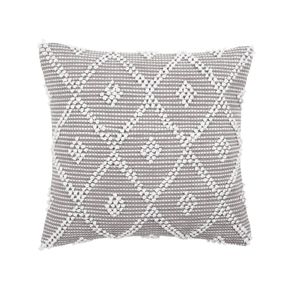 Lush Decor Geometric Square Pillow Cover