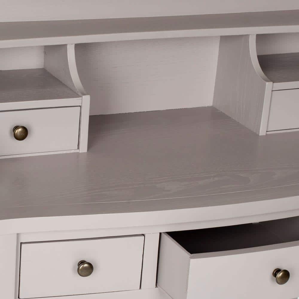 Landon Writing Desk - Quartz Grey - Safavieh