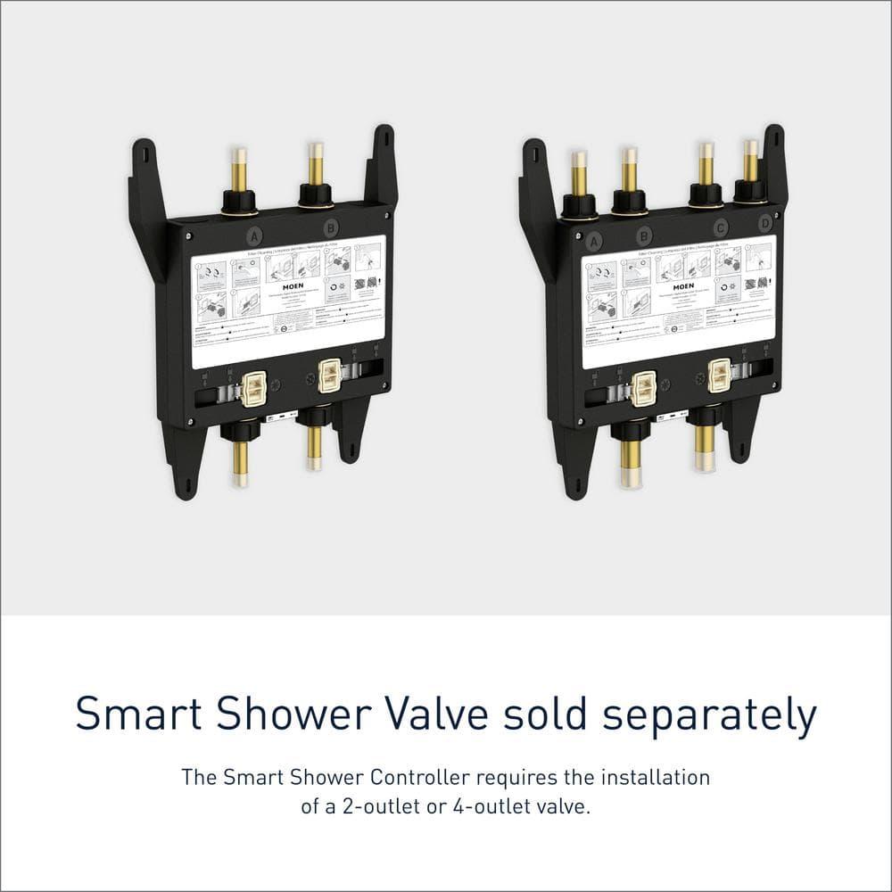 Smart Shower 2-Outlet Digital Shower Controller for Thermostatic Shower Valve
