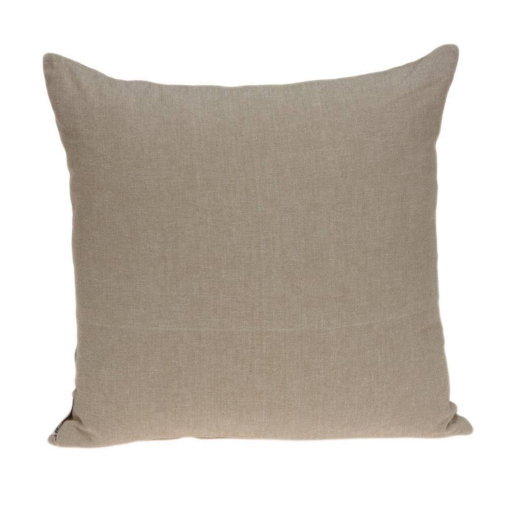 Parkland Collection Arlene Beige Throw Pillow