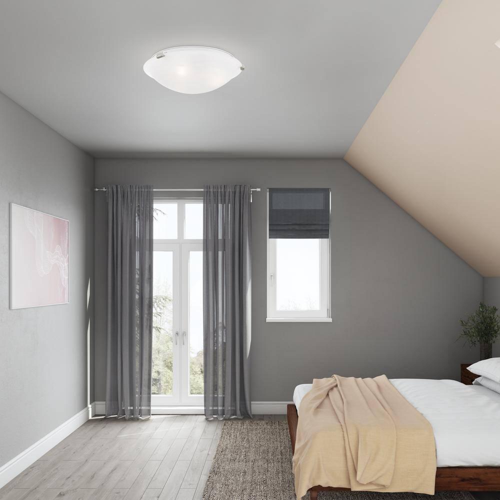 Livex Lighting Oasis 3 - Light Flush Mount in  Brushed Nickel