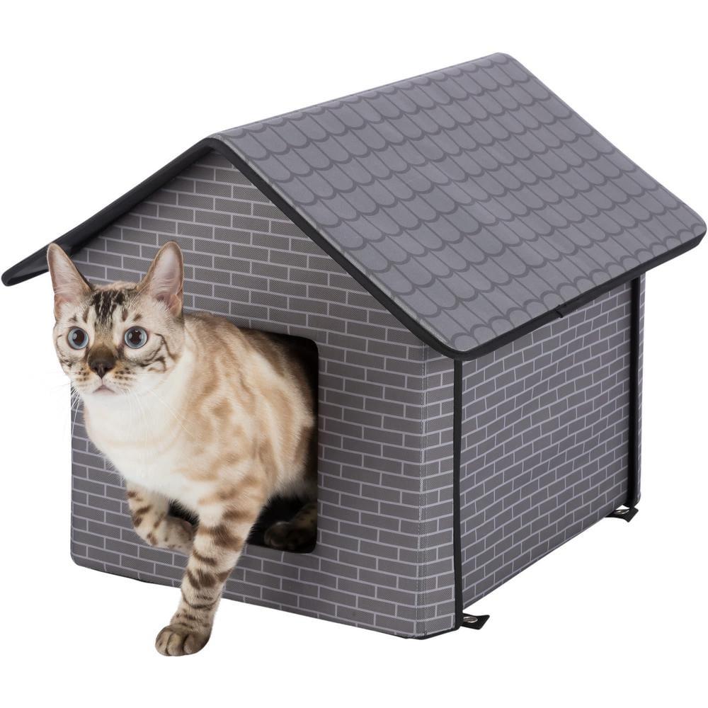 TRIXIE TRIXIE Insulated Outdoor Pet House, Waterproof Material, For Small Dogs and Cats, Feral Cats
