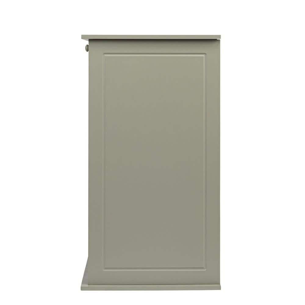 Household Essentials Tilt-out Cabinet Laundry Sorter with Shutter Front