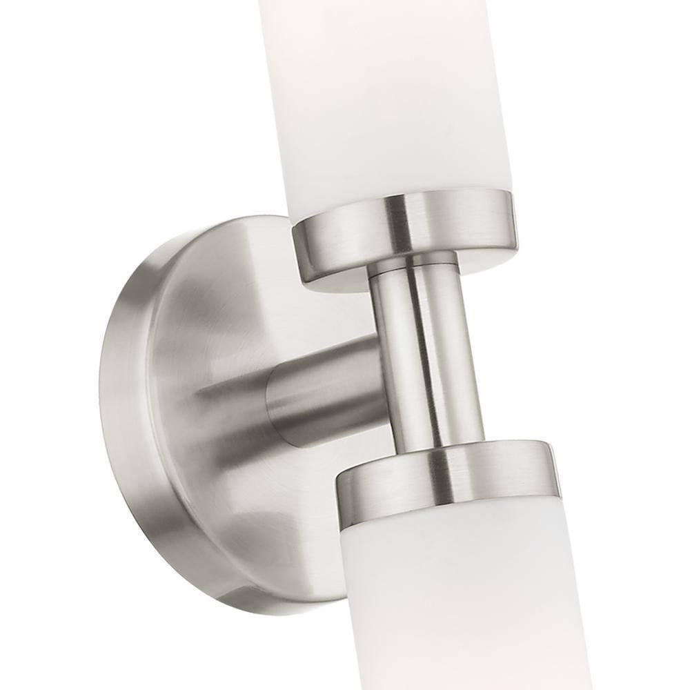 Livex Lighting Aero 2 - Light Vanity in  Brushed Nickel