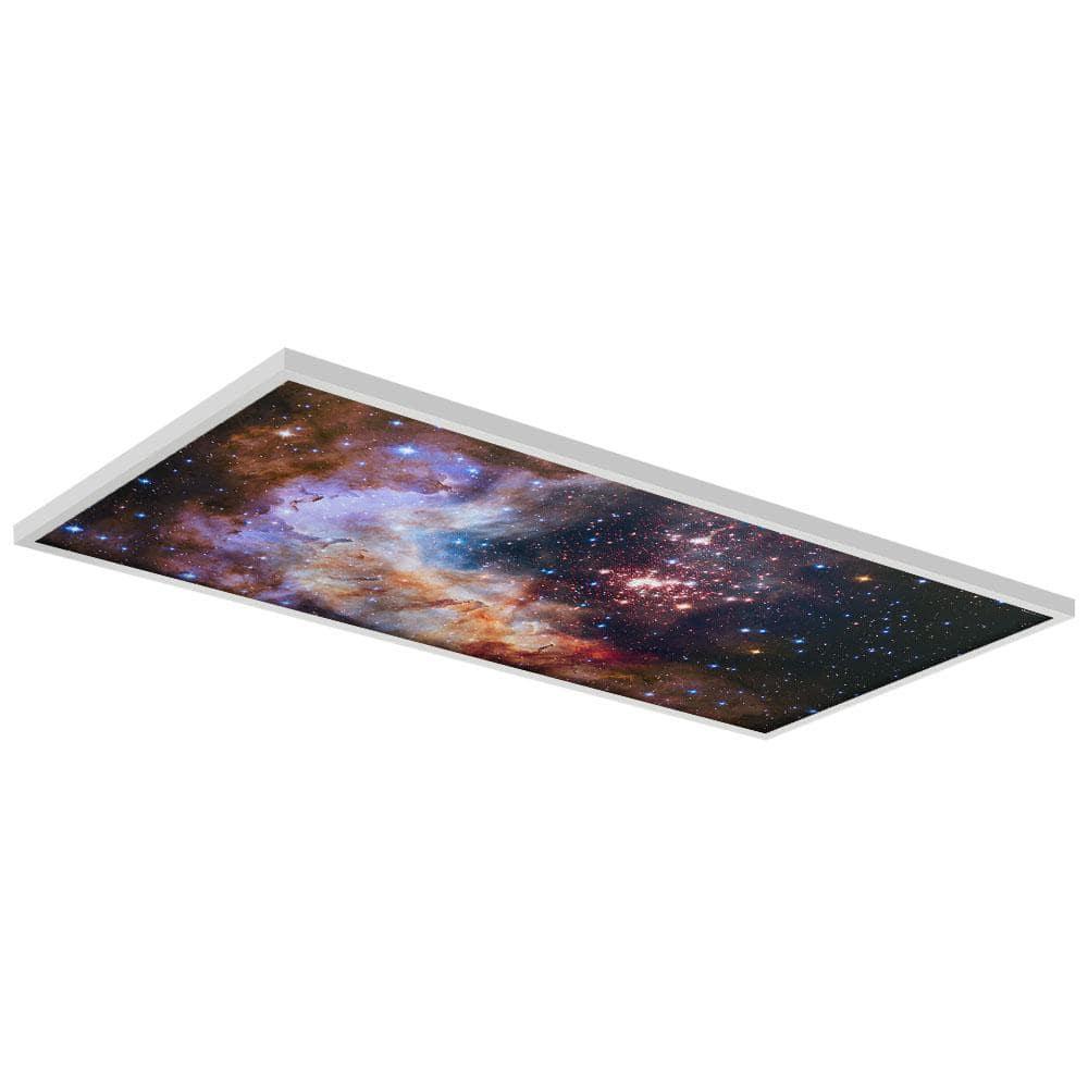 Octo Lights Astronomy Fluorescent Light Covers for Ceiling Lights - For 2x4 Light Fixture - by Octo Lights