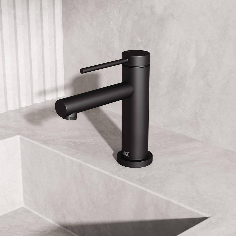 Jewel 6 in. H Single-Hole Single Handle Bathroom Faucet