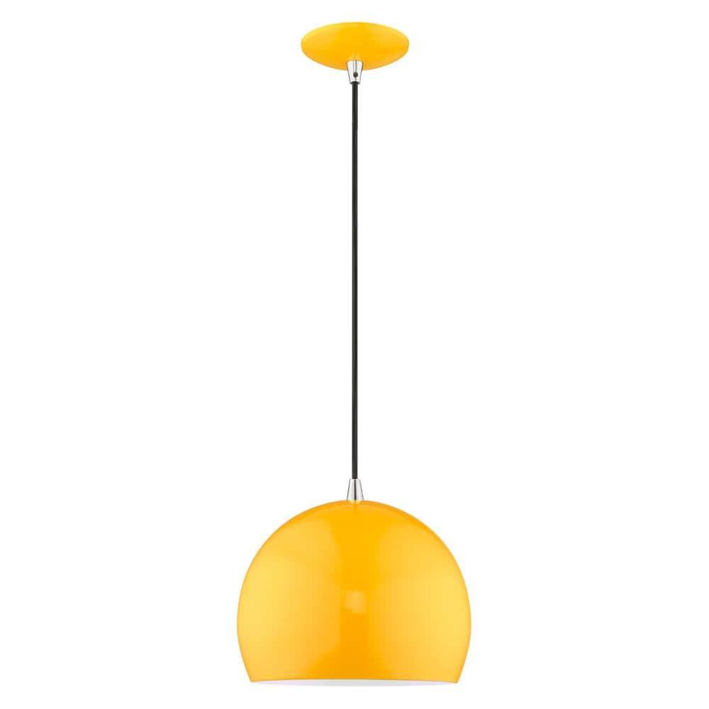 Schultz Single Light Metal Dimmable Pendant
