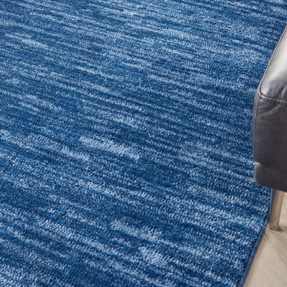 Nourison Nourison Essentials NRE01 Indoor/outdoor Area Rug - Navy Blue 5' x 7'