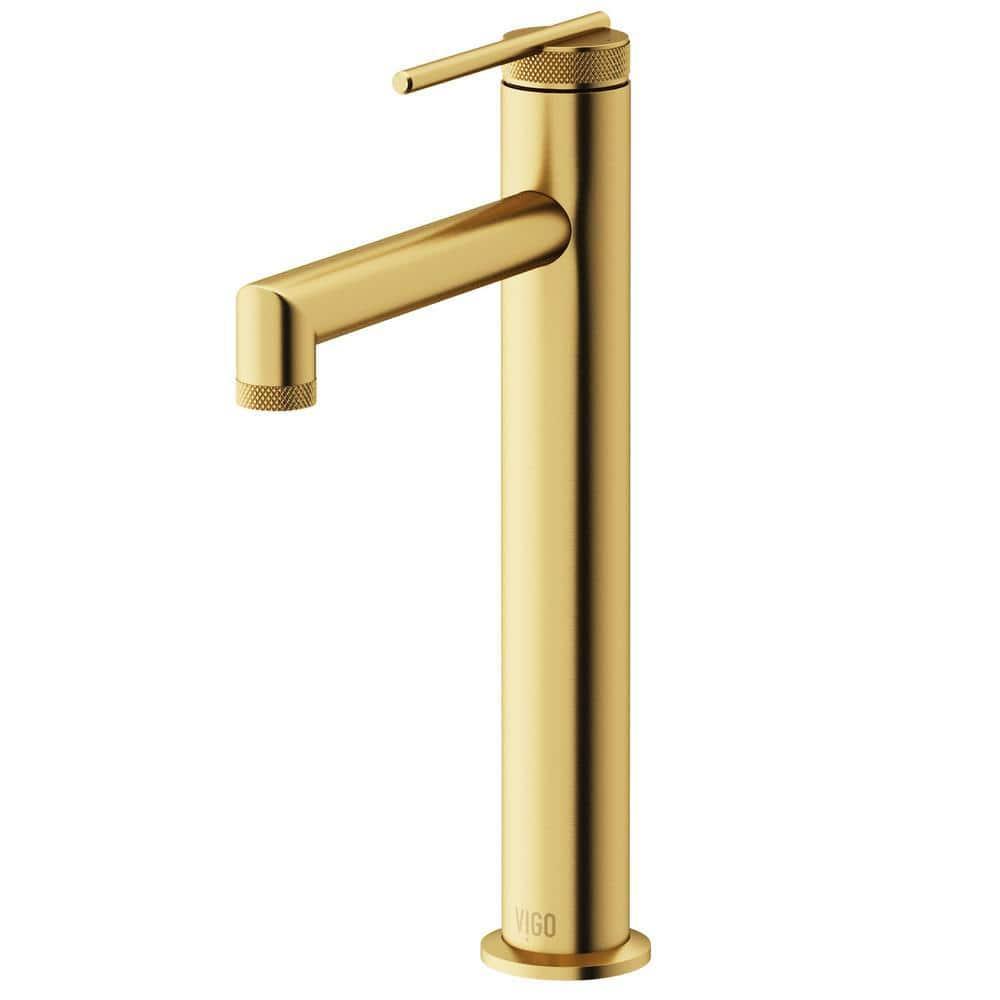 Sterling 11" H Single Handle Vessel Sink Bathroom Faucet
