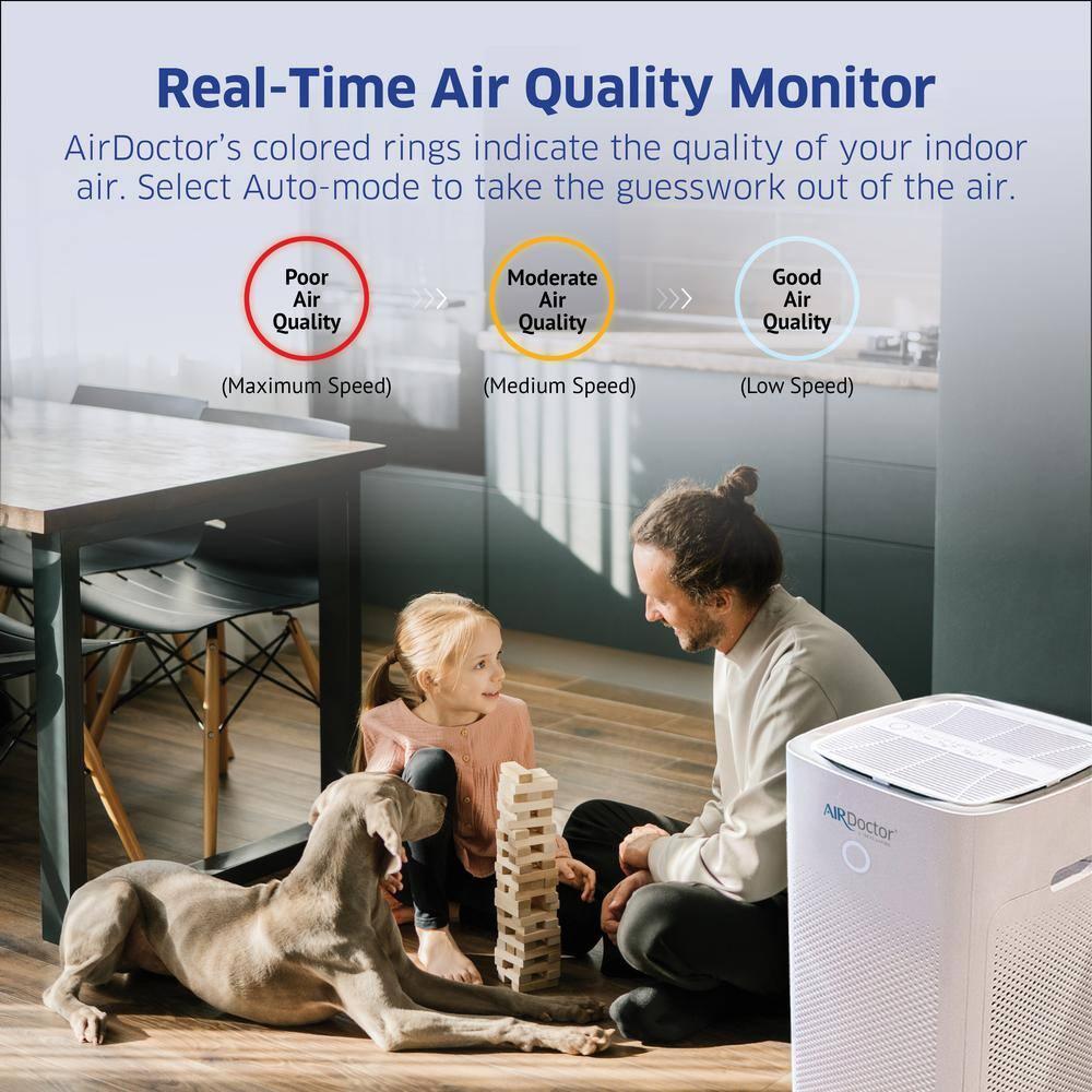 AIRDOCTOR AD5500i Smart Purifier for Extra Large Spaces UltraHEPA Carbon & VOC Filters