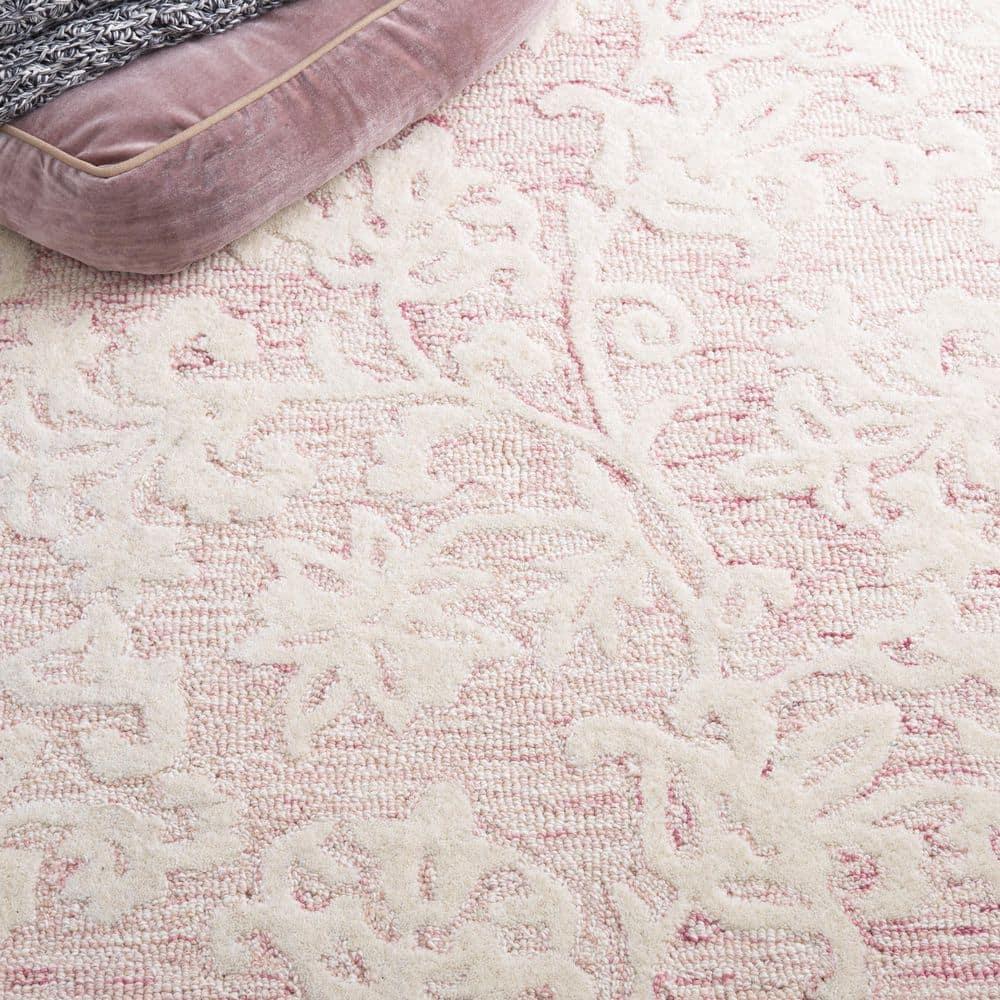 Martha Stewart Rugs Msr Metro Martha Stewart Hand Tufted Wool Pile Floral Rug