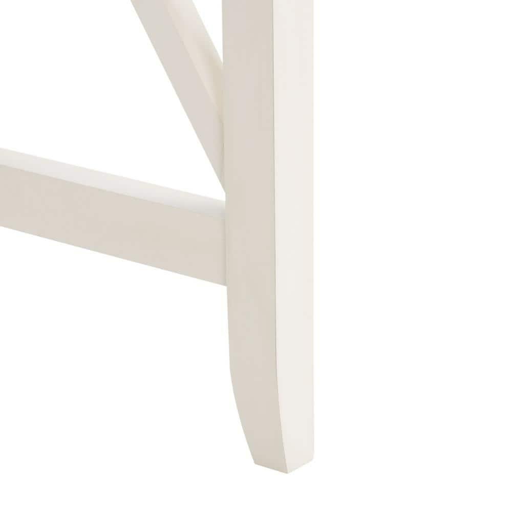 Kaytee Desk - DSK5713 - Distrssed White - Safavieh