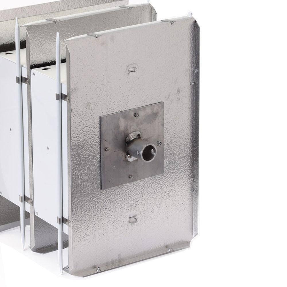 Birds Choice Birds Choice Medium 3-Level, 12-Room Purple Martin Bird House with Starling-Resistant Entrances, White/Grey