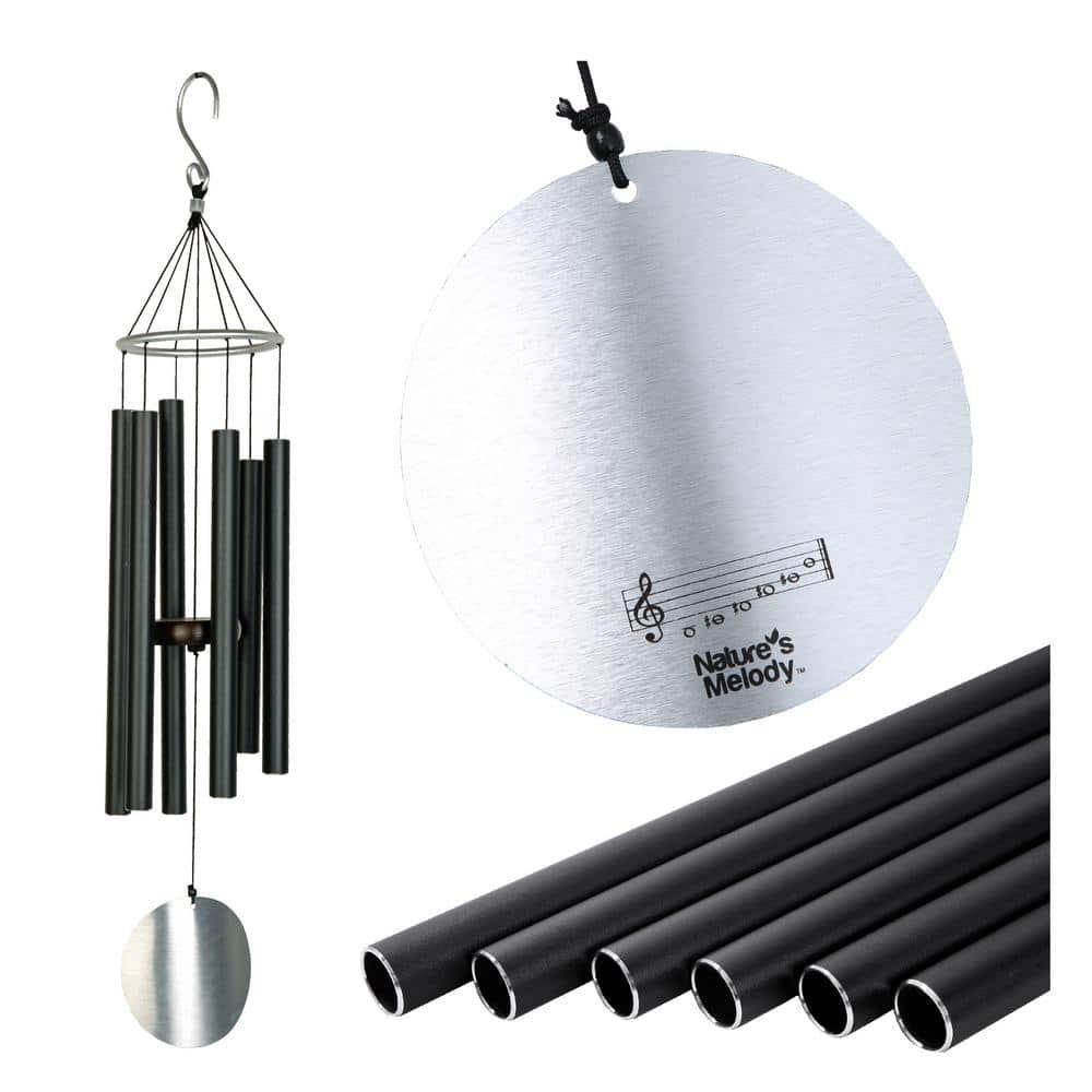 Nature's Melody Tuned 6-Tube Outdoor Wind Chimes