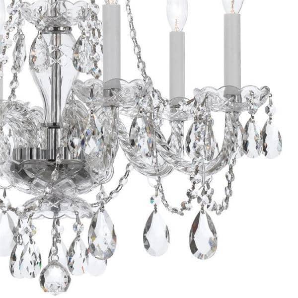 House of Hampton® Kimmori 6 - Light Glass Dimmable Chandelier