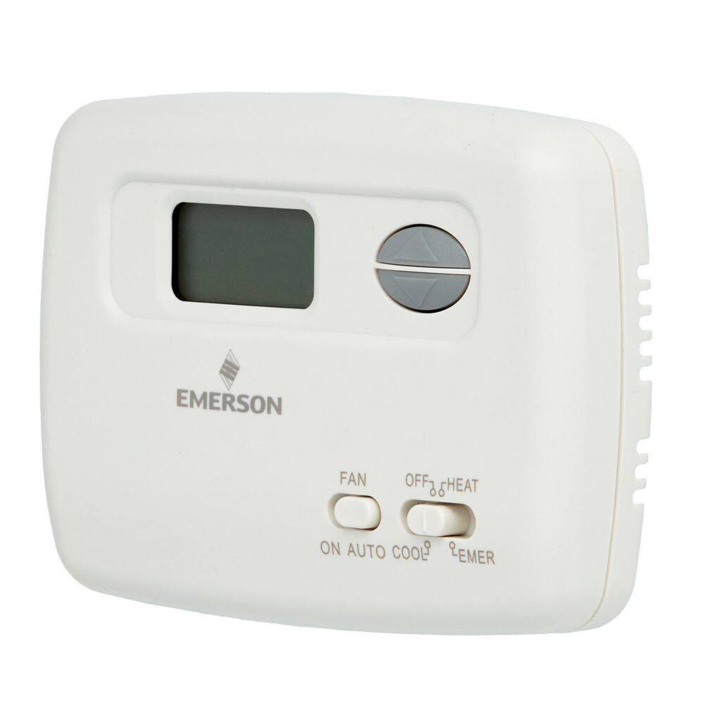 White Rodgers 2H/1C 24V Non-Programmable Digital Thermostat 1F79-111