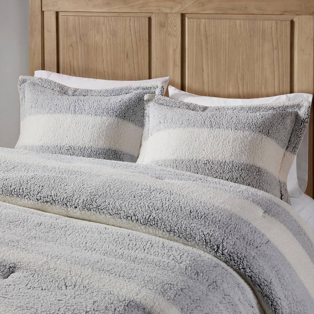 Madison Park Sherpa Comforter Set