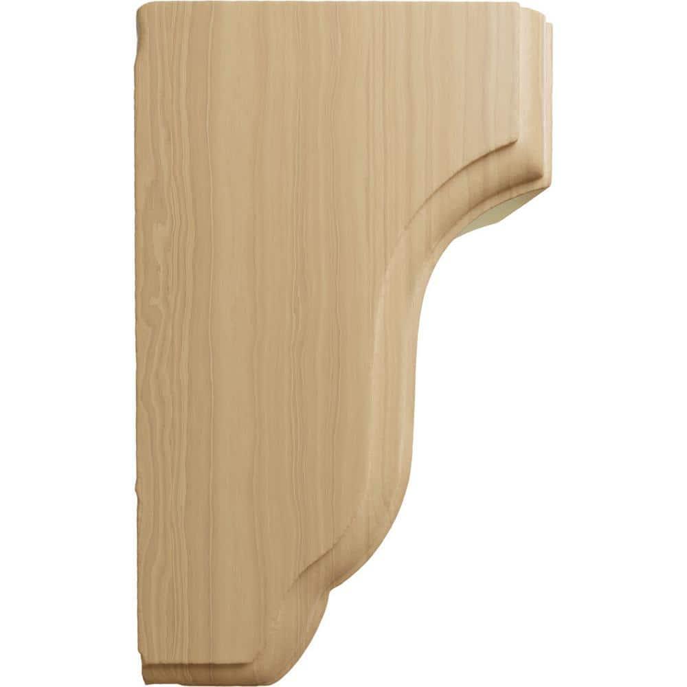 Ekena Millwork 2 1/2"W x 2 3/4"D x 4 1/2"H Capistrano Mission Corbel, Cherry
