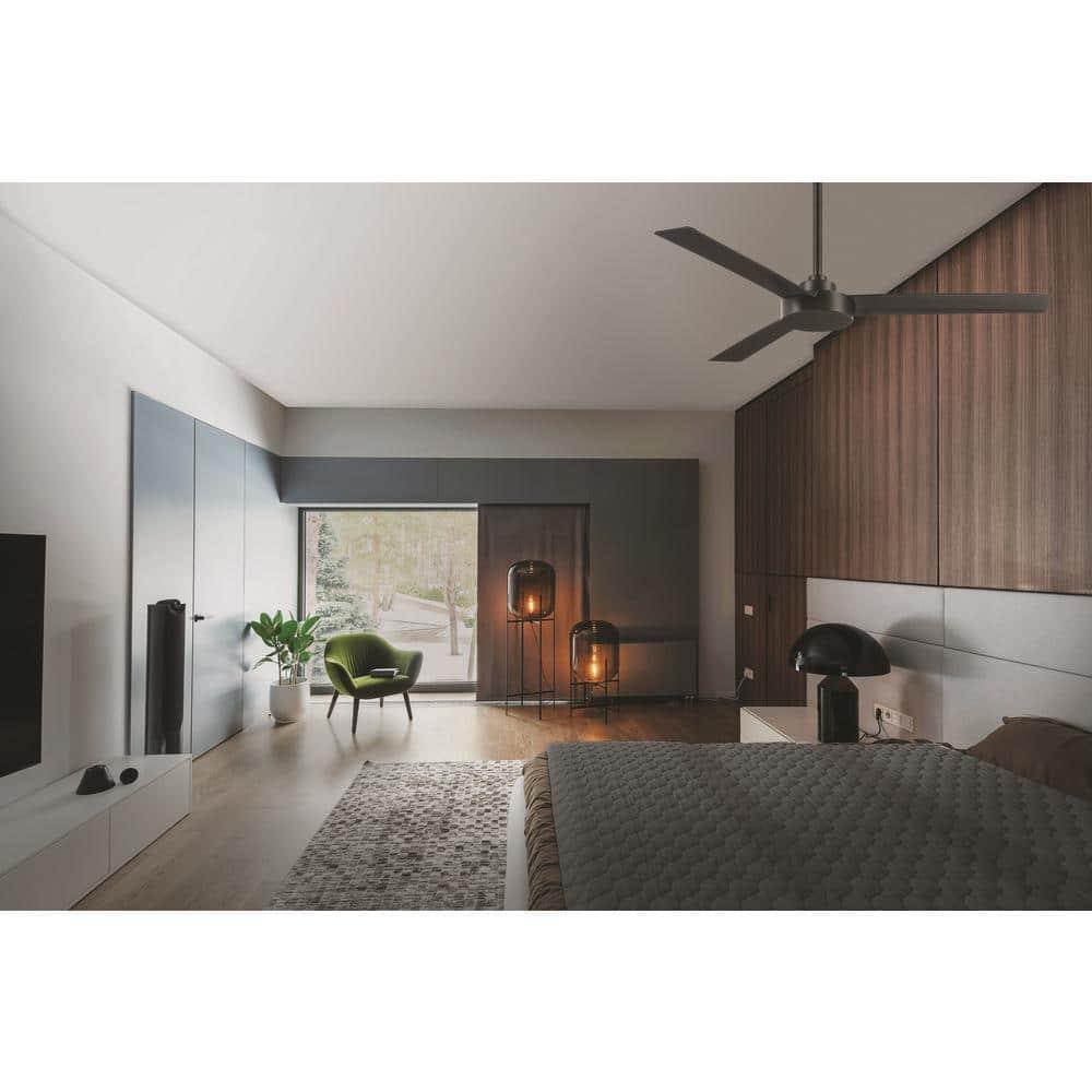 52" Roto 3 - Blade Propeller Ceiling Fan with Wall Control