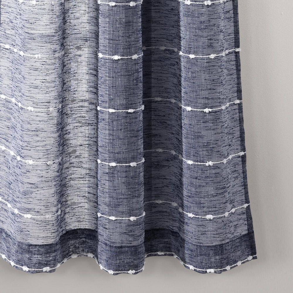 Lush Decor Polyester Sheer Curtain Pair (Set of 2)