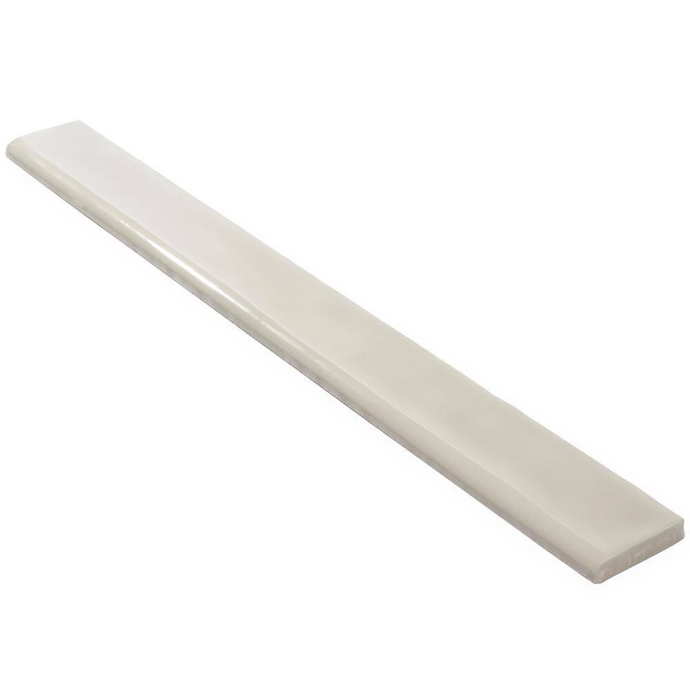 Bond Tile Capetown 20" x 2" Ceramic Bullnose Tile Trim